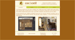 Desktop Screenshot of cosiestil.com