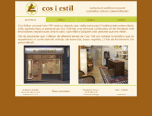 Tablet Screenshot of cosiestil.com
